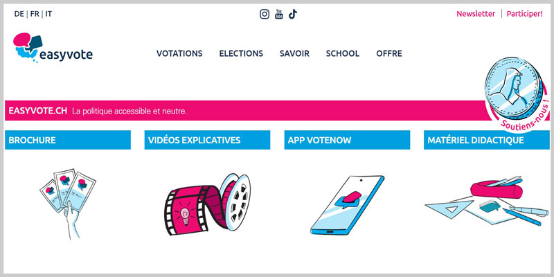 easyvote school&nbsp;